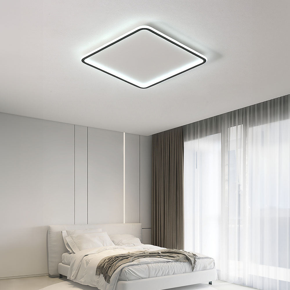 Auroraquadrat LED Deckenleuchte | Moderne Geometrische Verlichting voor Slaapkamer en Woonkamer 2