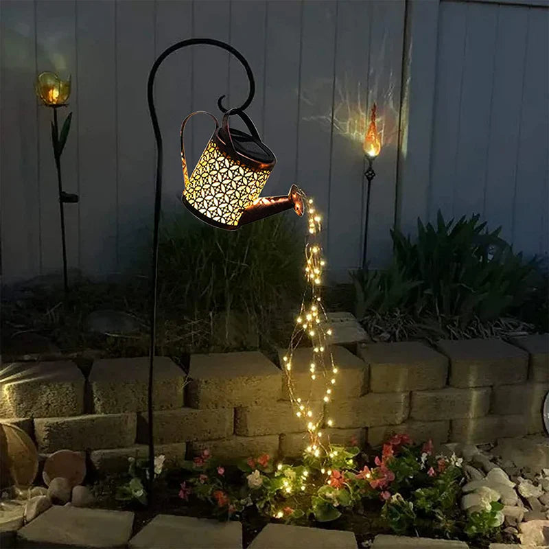 Bezauberende Solarbeleuchtung voor een Magische Tuinervaring met Warmwitte LED Lampjes 4