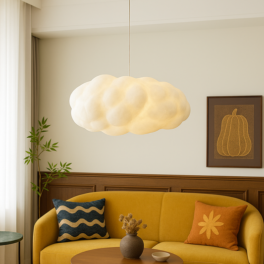 Cloud Hanglamp voor Eettafel en Woonkamer - Elegante LED Lamp met Verstelbare Hoogte 1