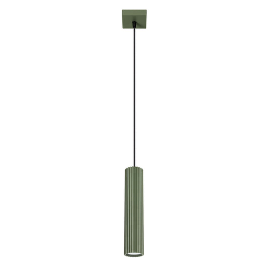 Hanglamp Karbon Olijfgroen – Industriele Woonkamer Lamp voor Modern Interieur 1