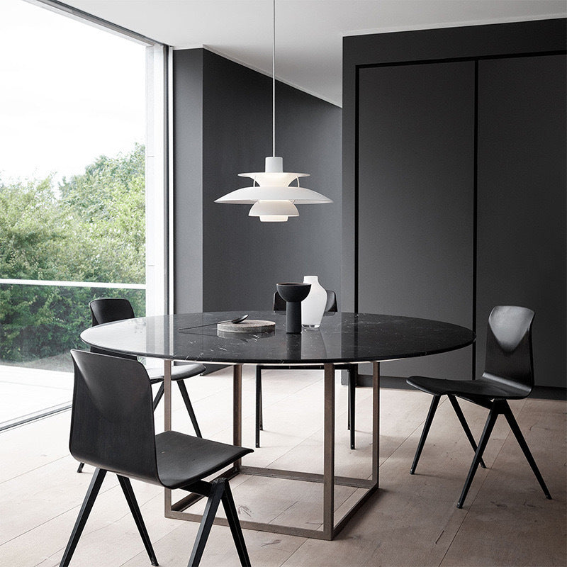 Stijlvolle Meerlagige Deense Hanglamp voor Eettafel en Woonkamer 1
