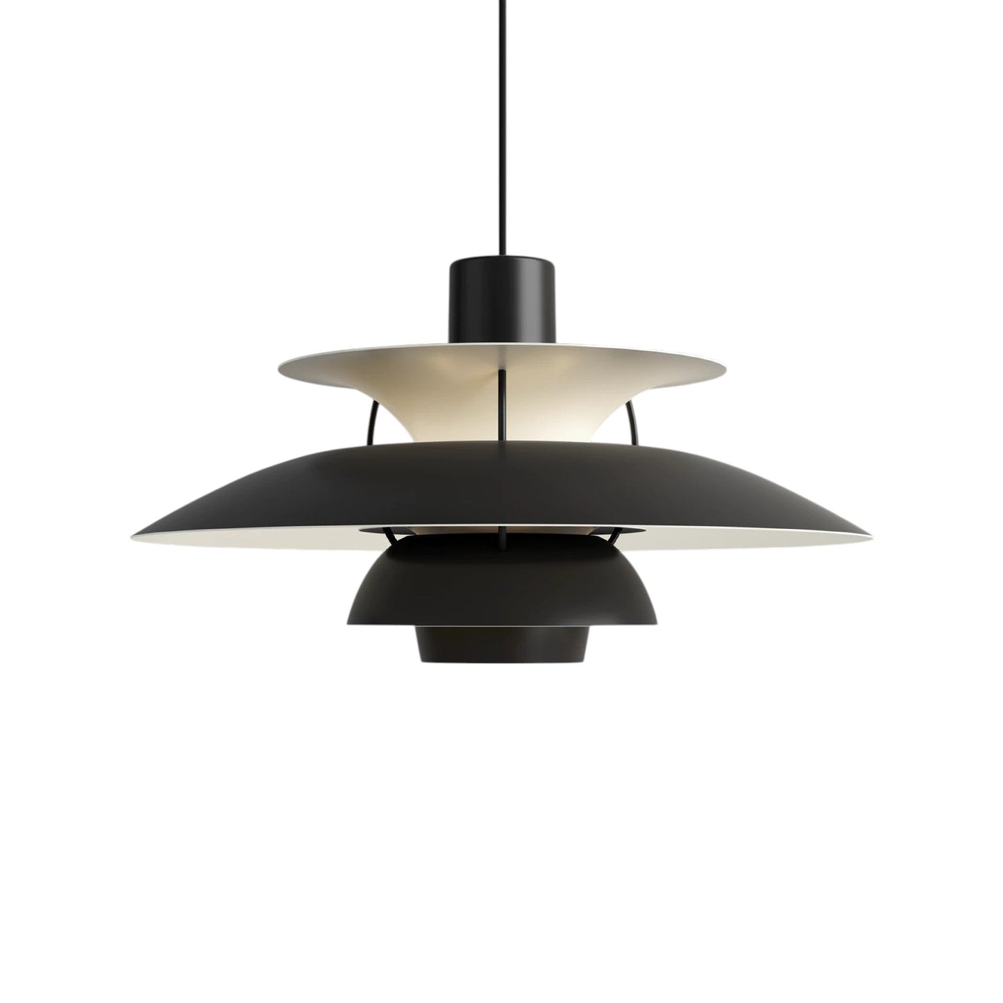 Stijlvolle Meerlagige Deense Hanglamp voor Eettafel en Woonkamer 10