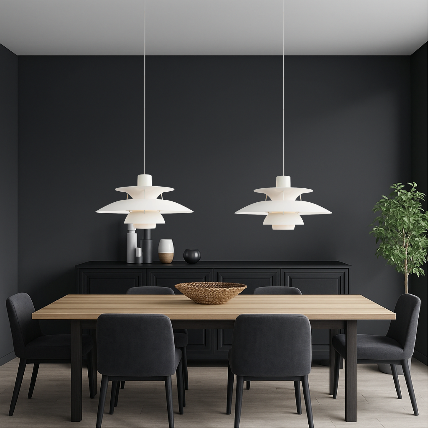 Stijlvolle Meerlagige Deense Hanglamp voor Eettafel en Woonkamer 7