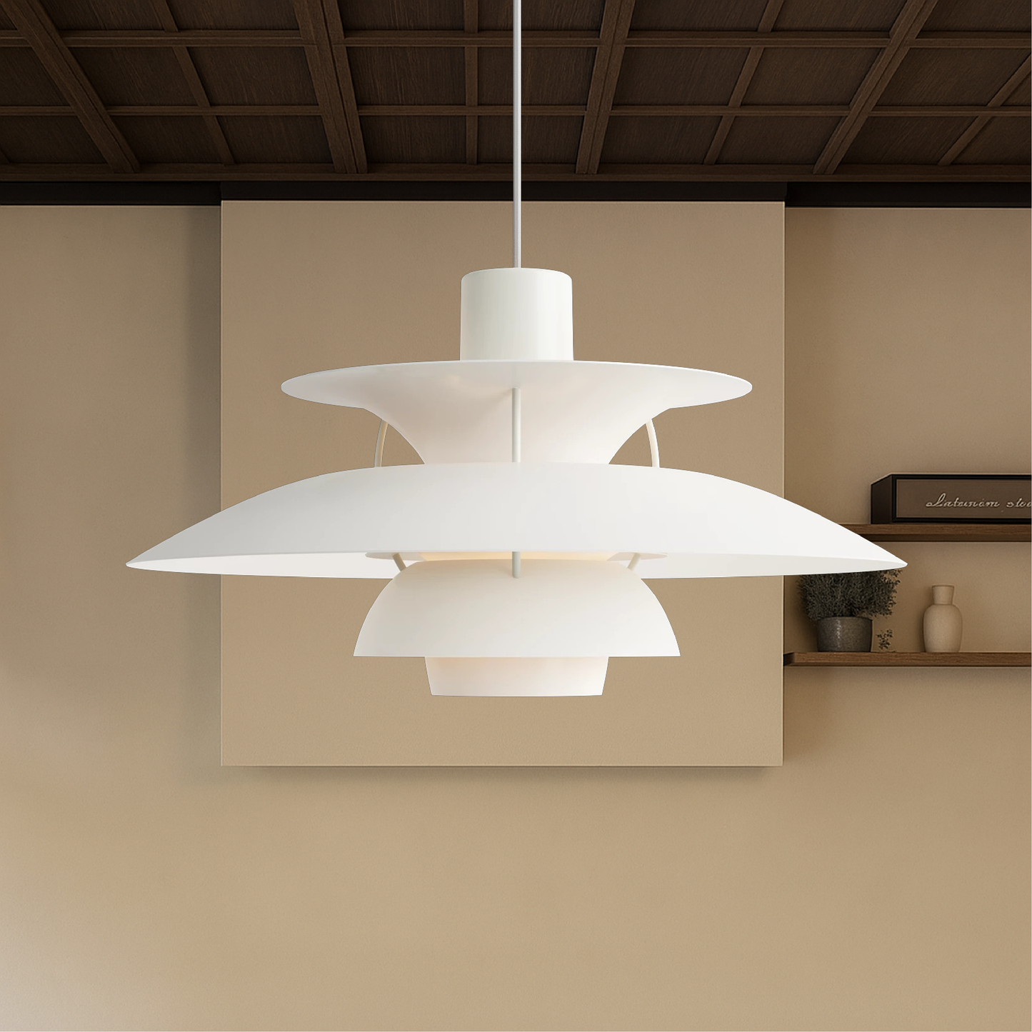 Stijlvolle Meerlagige Deense Hanglamp voor Eettafel en Woonkamer 8