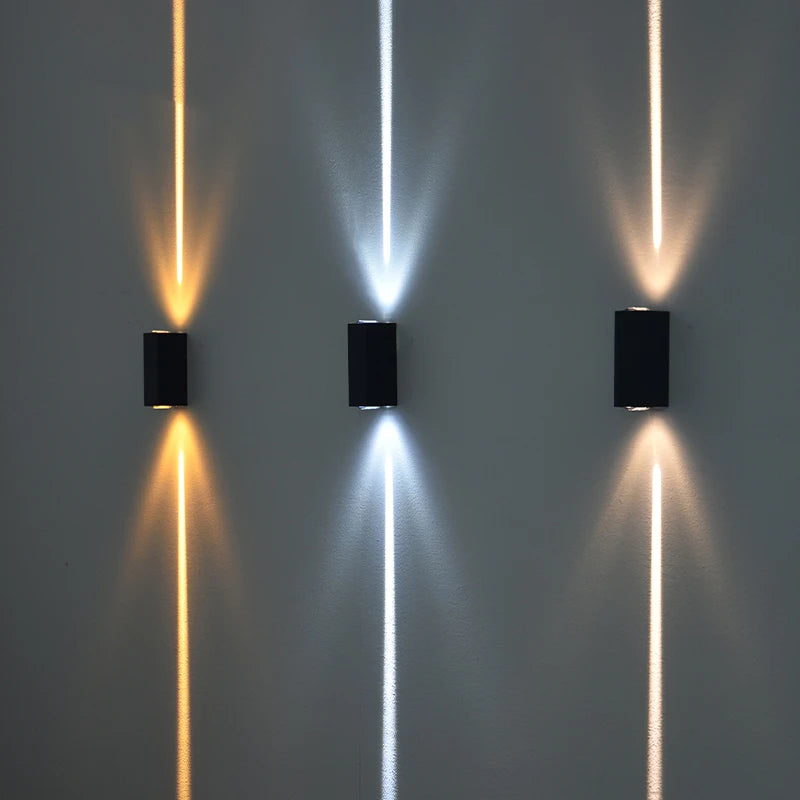 Zenthra Buitenspot Wandlamp - Waterdichte LED Wandlamp Buitenverlichting IP65, Aluminium Wandlamp voor Tuin en Terras