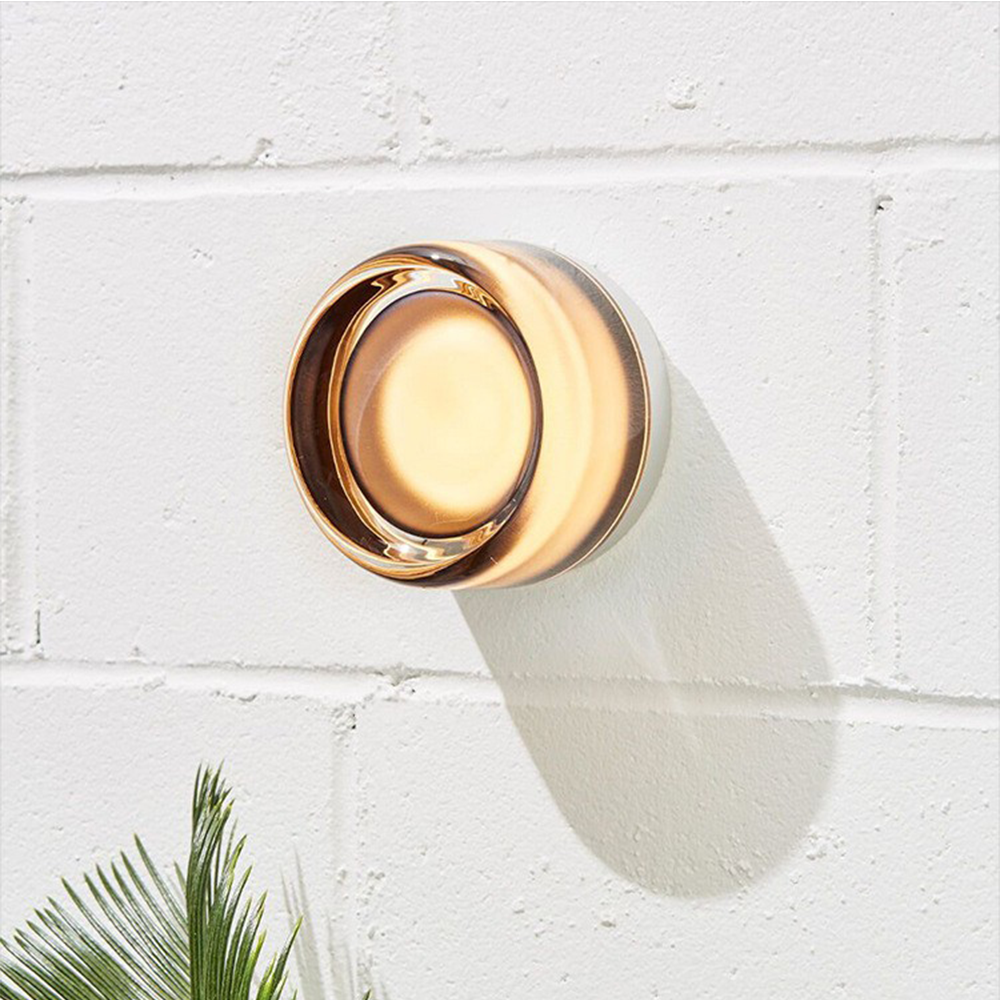 Zenthra Dimple Wandlamp - Modern en Stijlvol voor Binnen - LED Muurlamp met Elegante Ontwerp