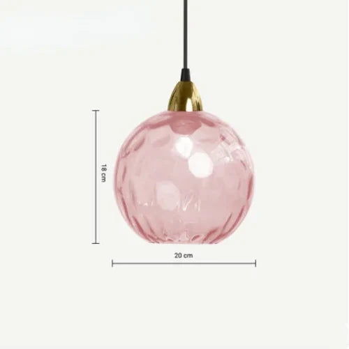 Zenthra Glazen Bol Hanglamp - Stijlvolle Eetkamer Lamp voor Warme Sfeer