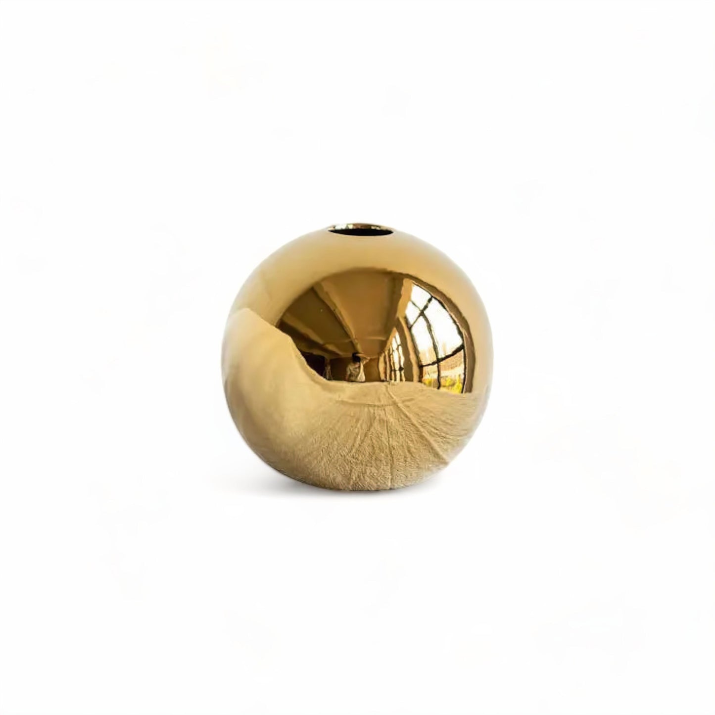 Zenthra Gouden Vaas - Voeg Luxe en Elegantie Toe aan Uw Interieur