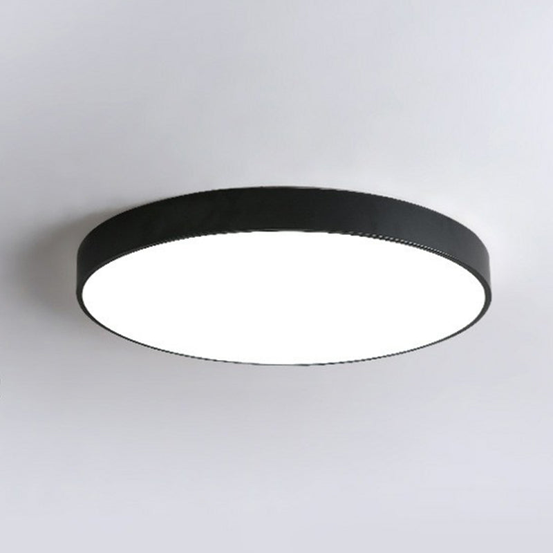 Zenthra LED Plafondlamp - Elegante Flush Mount in Nordic Stijl - Ronde Design voor Slaapkamer en Kinderkamer