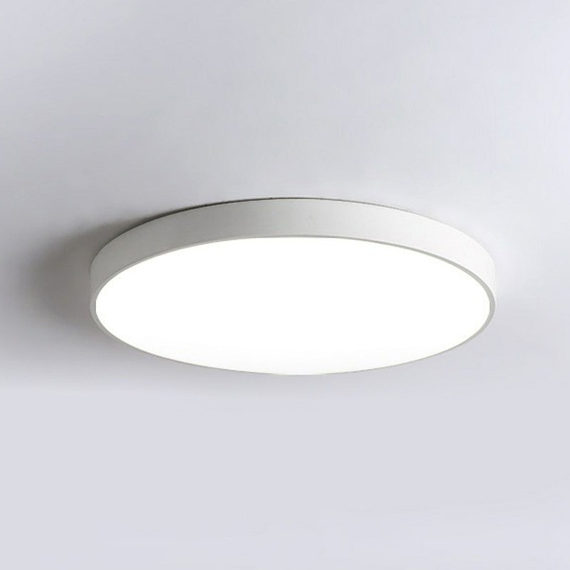 Zenthra LED Plafondlamp - Elegante Flush Mount in Nordic Stijl - Ronde Design voor Slaapkamer en Kinderkamer
