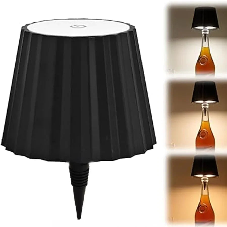 Zenthra LumiBottle Pro Dimbare Oplaadbare Tafellamp - Perfecte Sfeer voor Elk Moment