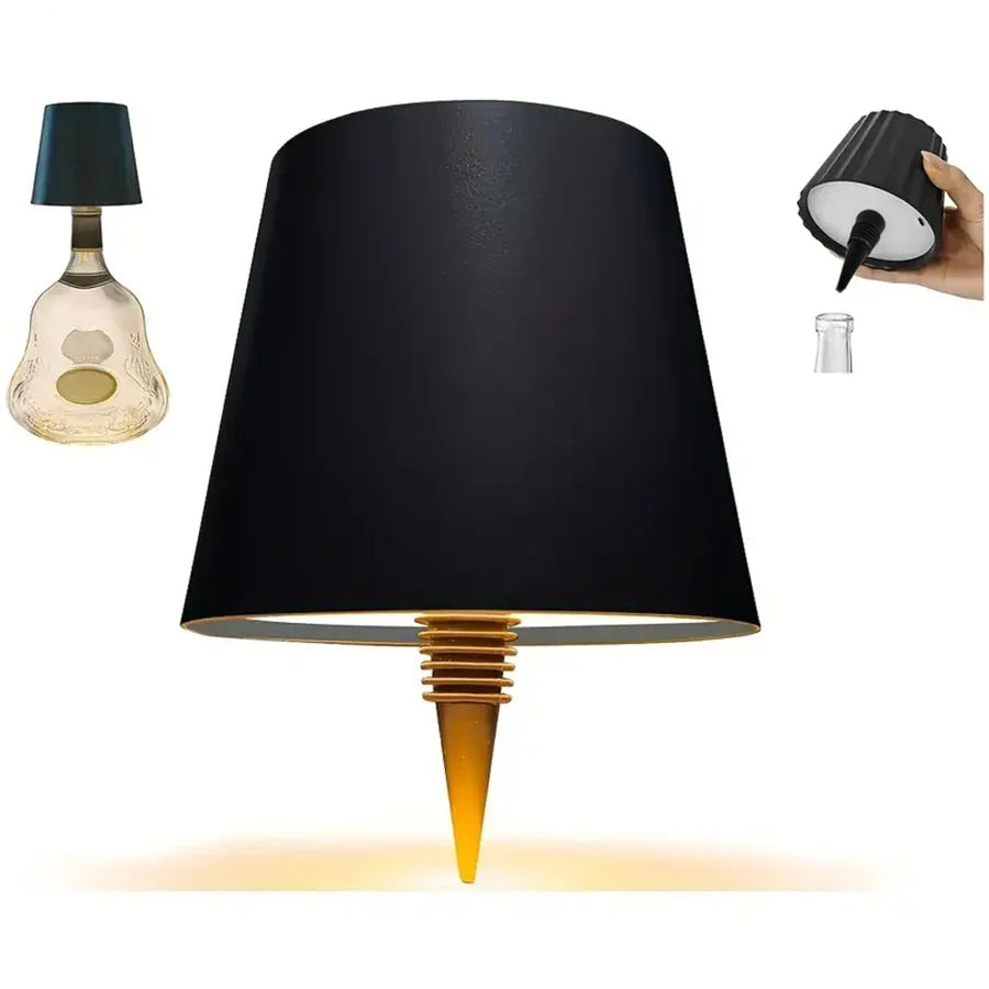 Zenthra LumiBottle Pro Dimbare Oplaadbare Tafellamp - Perfecte Sfeer voor Elk Moment