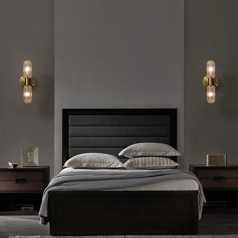 Zenthra Moderne Wandlamp Goud - Stijlvolle Verlichting voor Binnen