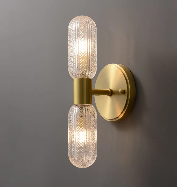 Zenthra Moderne Wandlamp Goud - Stijlvolle Verlichting voor Binnen