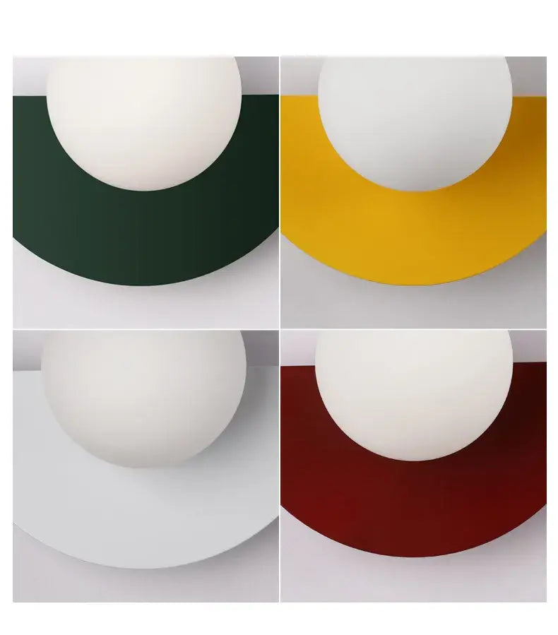 Zenthra Retro Wandlamp - Handgemaakte Glaskogel voor Sfeervolle Verlichting