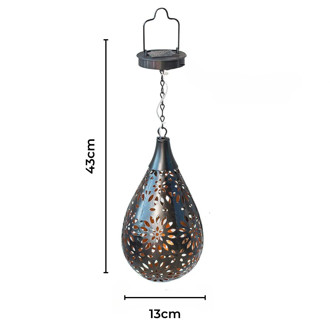 Zenthra Zonne Energie Tuinverlichting Lichtdruppel - Draadloze Tuinlamp Met LED Technologie