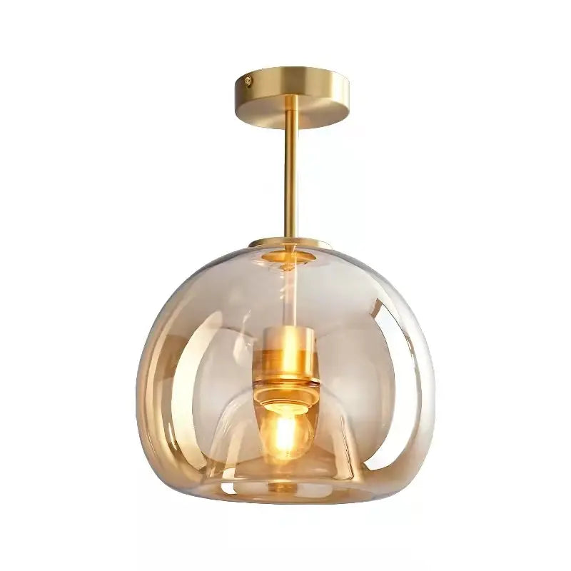 Zenthra Zwarte Plafondlamp - Industrieel Ontwerp in Goud en Zwart voor Elke Ruimte