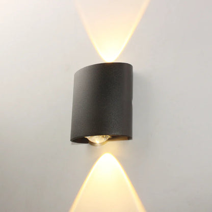 Zenthra Wandlamp Modern voor Binnen en Buiten - Witte Up Down Slaapkamer lamp voor Woonkamer, Gang en Slaapkamer