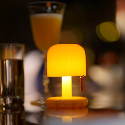 Mini Tafellamp - Creatieve USB Oplaadbare Paddenstoel Stijl LED Tafellamp Slaapkamer Decoratie