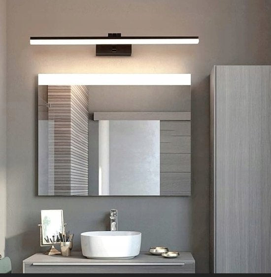 Zenthra Wandlamp LED met Drie Kleurinstellingen voor Badkamer - Stijlvolle Muurlamp van Hoogwaardig Aluminium