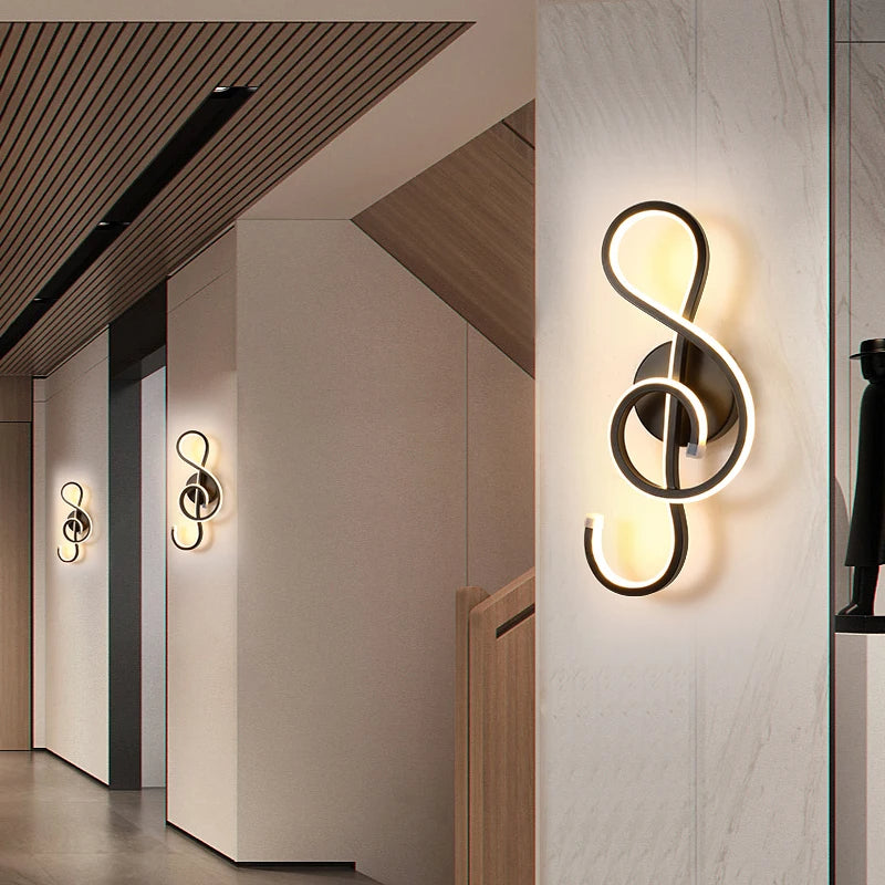 Zenthra Wandlamp Zwart - Moderne Minimalistische Wandlampen Binnenverlichting voor Woonkamer en Slaapkamer