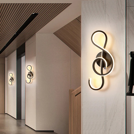 Zenthra Wandlamp Zwart - Moderne Minimalistische Wandlampen Binnenverlichting voor Woonkamer en Slaapkamer