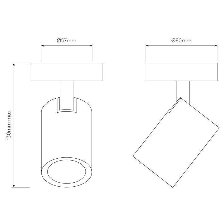 Astro Ascoli Enkele Schakelaar