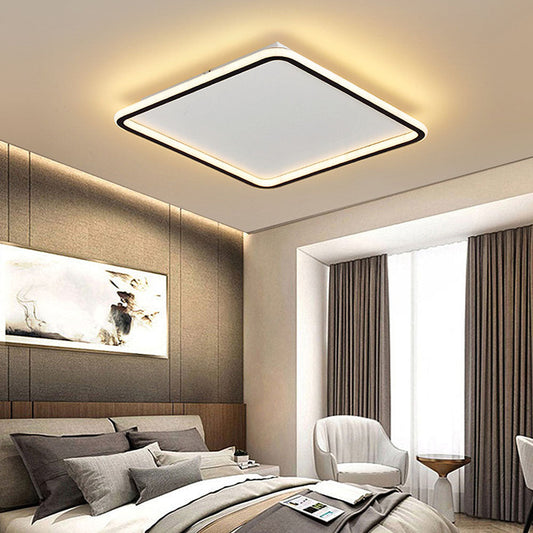 Auroraquadrat LED Deckenleuchte | Moderne Geometrische Verlichting voor Slaapkamer en Woonkamer 0