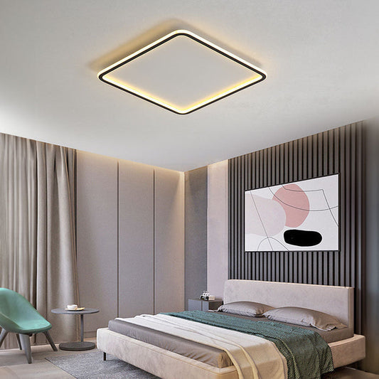 Auroraquadrat LED Deckenleuchte | Moderne Geometrische Verlichting voor Slaapkamer en Woonkamer 1
