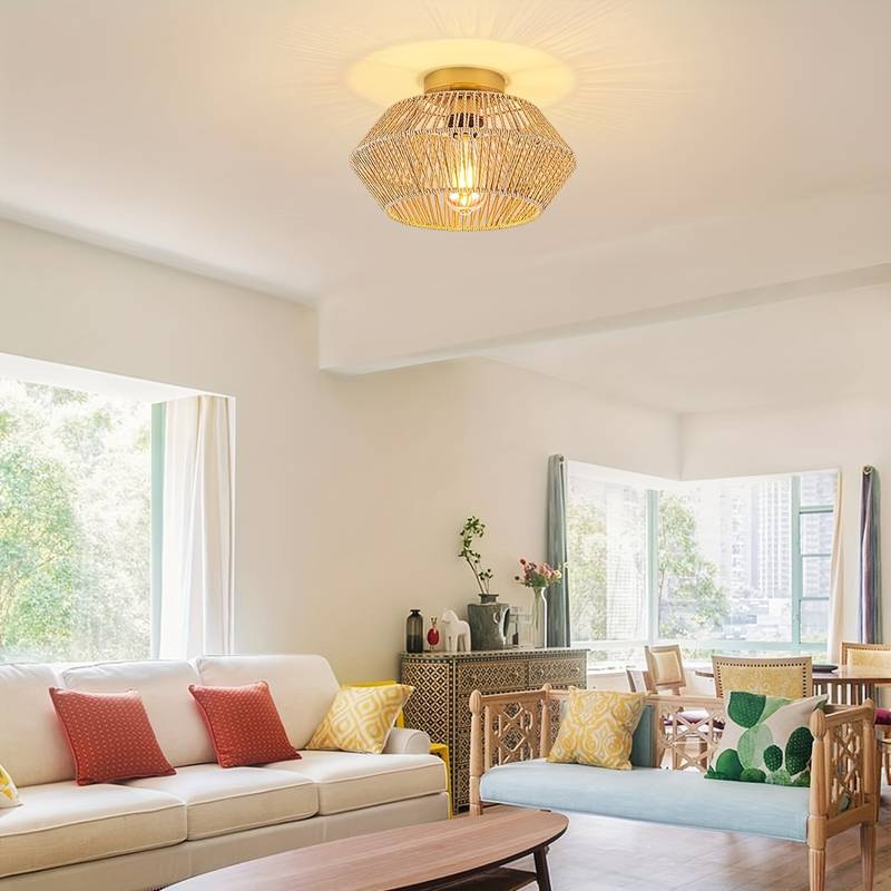 Betoverende Boho-Deckenleuchte voor een Creatieve Sfeer 6