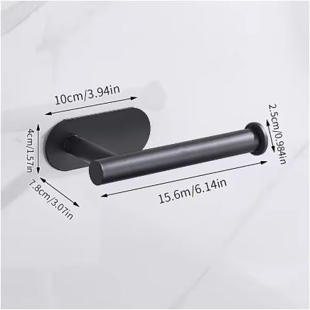 Roestvrijstalen Toiletpapierhouder (Geen Boren)