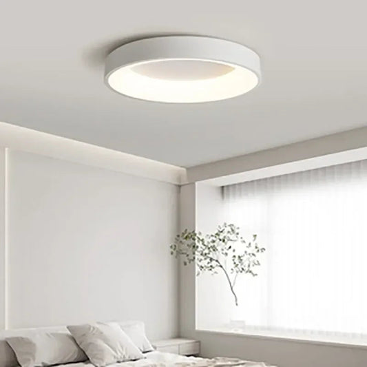 CelestialBeam - Scandinavische Ronde LED Plafondlamp Plafonniere voor Stijlvolle Verlichting 0