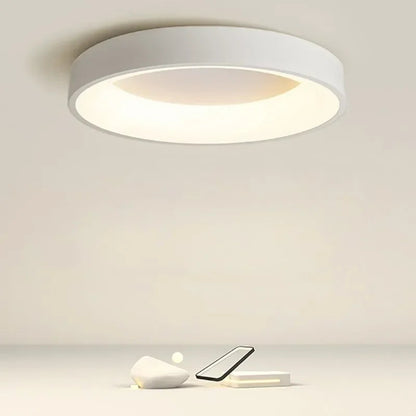 CelestialBeam - Scandinavische Ronde LED Plafondlamp Plafonniere voor Stijlvolle Verlichting 1