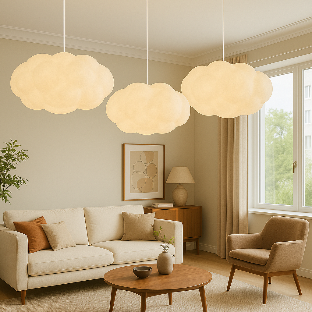 Cloud Hanglamp voor Eettafel en Woonkamer - Elegante LED Lamp met Verstelbare Hoogte 5