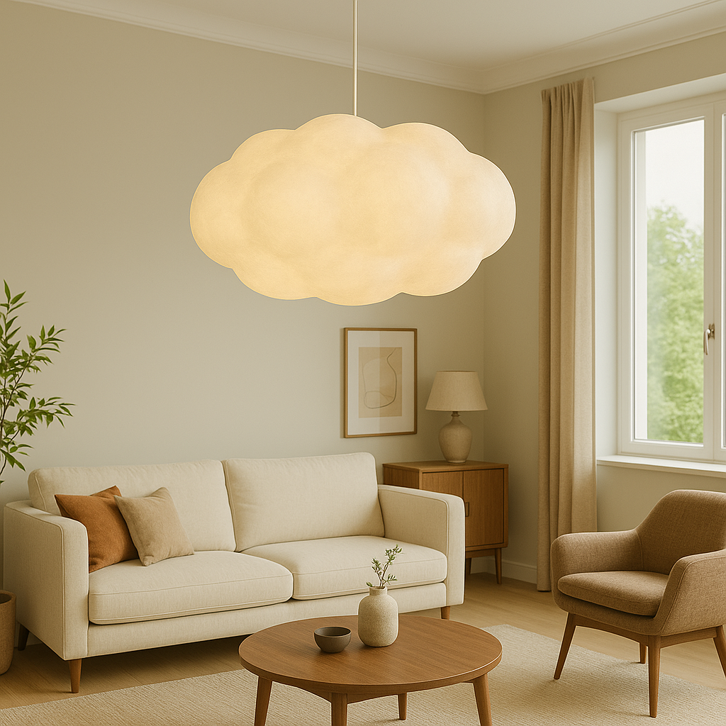 Cloud Hanglamp voor Eettafel en Woonkamer - Elegante LED Lamp met Verstelbare Hoogte 6