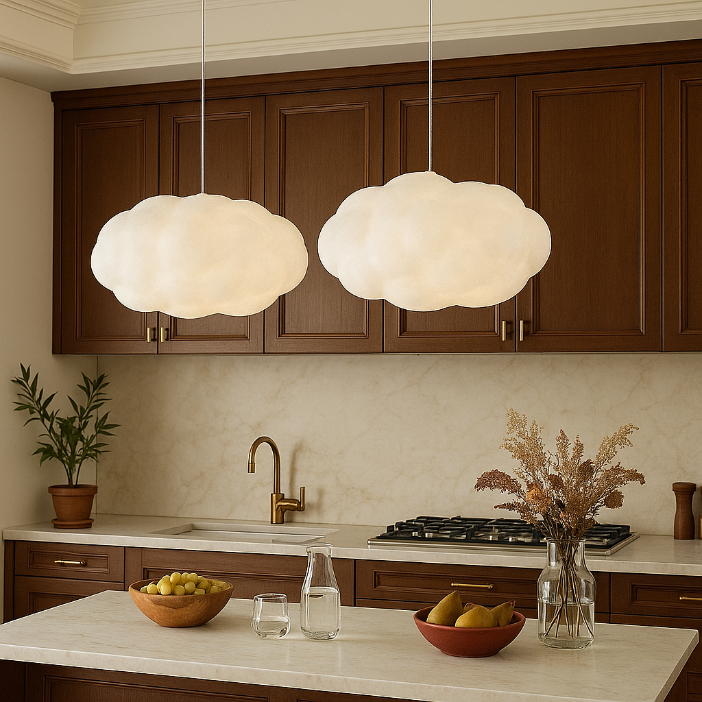 Cloud Hanglamp voor Eettafel en Woonkamer - Elegante LED Lamp met Verstelbare Hoogte 7