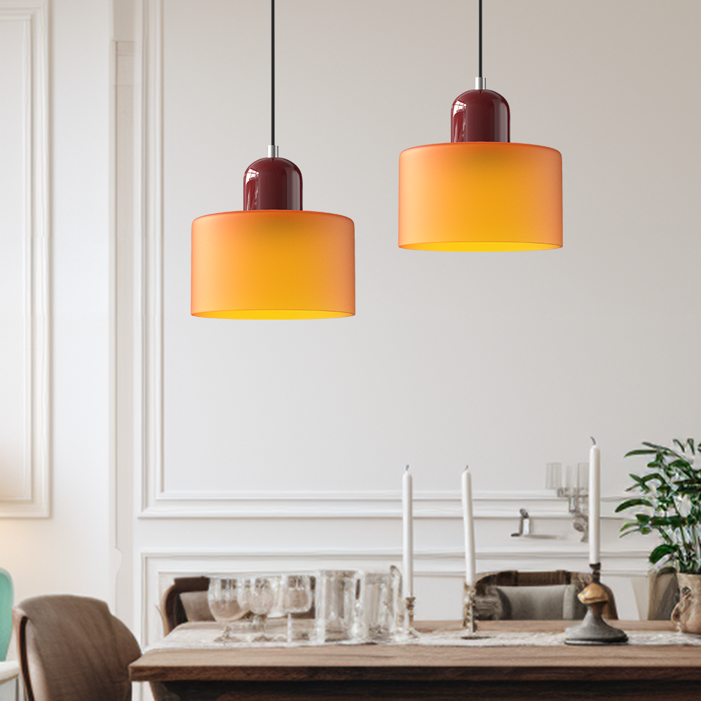 Creatieve Bauhaus Hanglamp voor Eettafel - Moderne Woonkamer Lamp met LED Verlichting 2