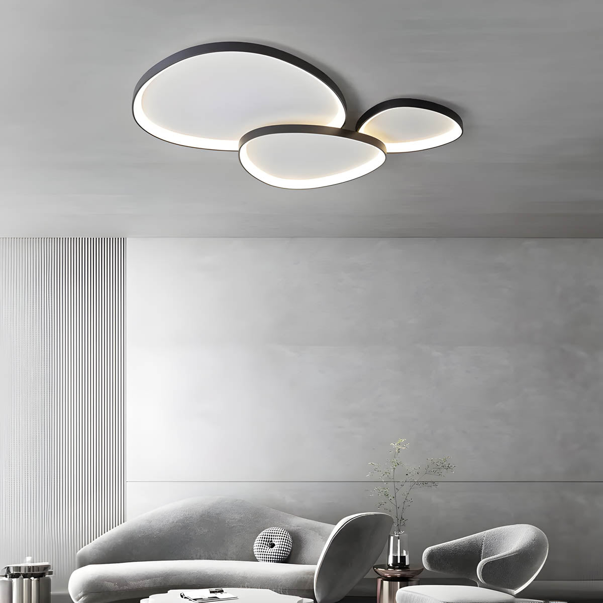 DEWY LED Plafondlamp - Elegante Plafonniere in 3 Maten voor Luxe Interieur 4
