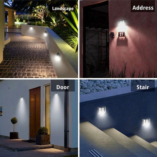 Draadloze LED Zonne Energie Wandlamp Buiten - Creëer de Perfecte Sfeer in Jouw Tuin!