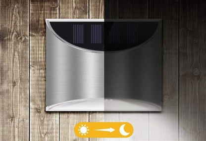 Draadloze LED Zonne Energie Wandlamp Buiten - Creëer de Perfecte Sfeer in Jouw Tuin!
