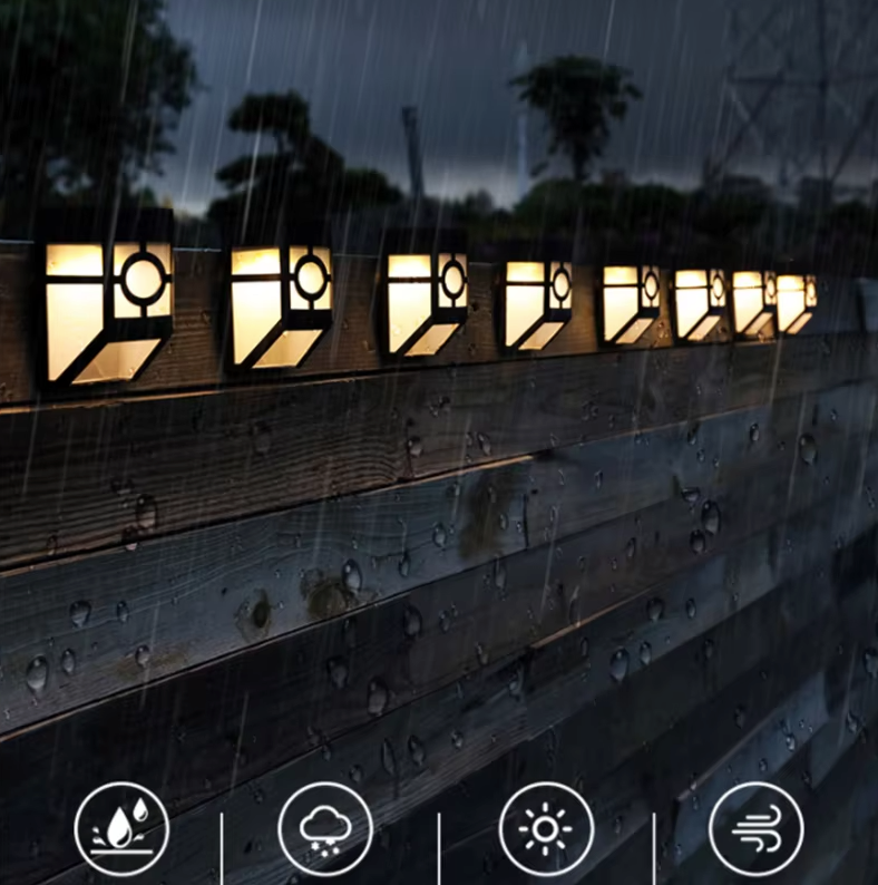 Duurzame Buitenlamp Zonne-energie met Sensor - Stijlvolle Wandlamp Buiten voor Tuin en Terras 1