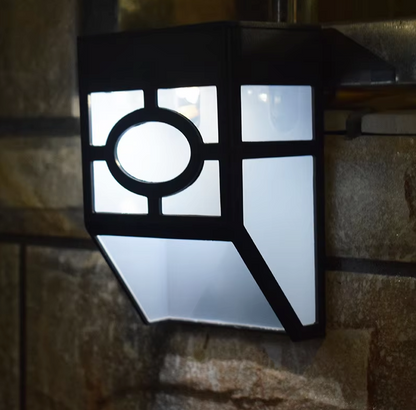 Duurzame Buitenlamp Zonne-energie met Sensor - Stijlvolle Wandlamp Buiten voor Tuin en Terras 4