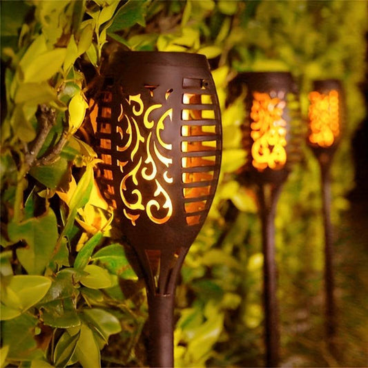 Elegant Solar Tuinverlichting Fakkel - Duurzame Tuinlampen met Zonne-energie voor Buitenverlichting 0