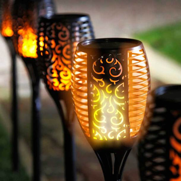 Elegant Solar Tuinverlichting Fakkel - Duurzame Tuinlampen met Zonne-energie voor Buitenverlichting 1