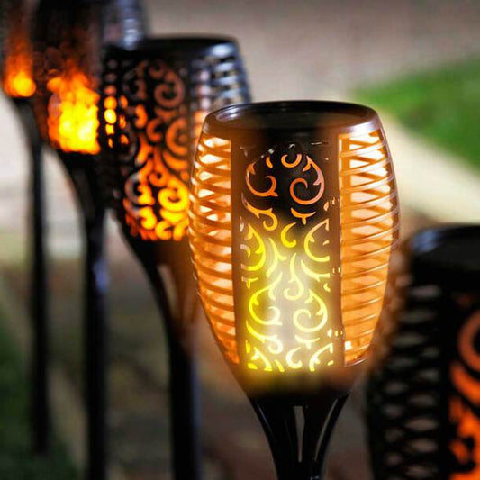 Elegant Solar Tuinverlichting Fakkel - Duurzame Tuinlampen met Zonne-energie voor Buitenverlichting 1