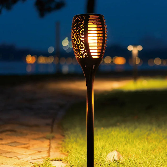 Elegant Solar Tuinverlichting Fakkel - Duurzame Tuinlampen met Zonne-energie voor Buitenverlichting 3