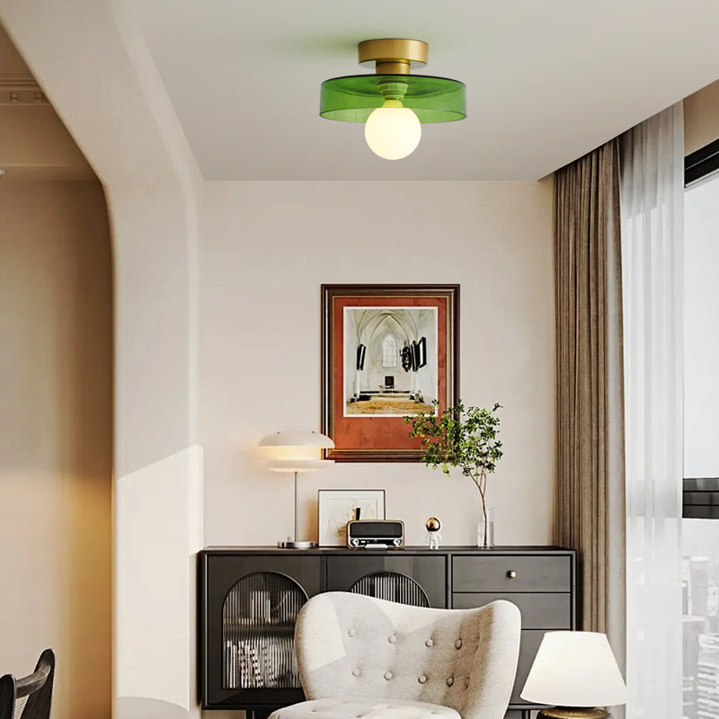 Elegante Franse Bauhaus Plafondlamp - Moderne Plafonniere voor Slaapkamer en Interieur 2