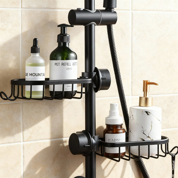 AquaGrip Doucheplank – Roestvrij, Ruimtebesparend & Eenvoudig te Installeren