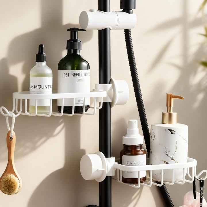 AquaGrip Doucheplank – Roestvrij, Ruimtebesparend & Eenvoudig te Installeren