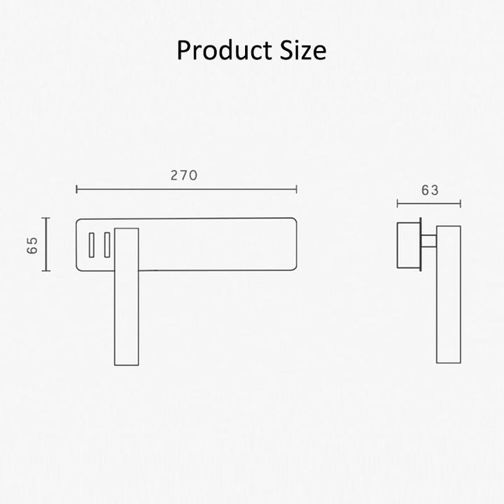 Zenthra | Rotatable LED Lees Wandlamp voor het Bed